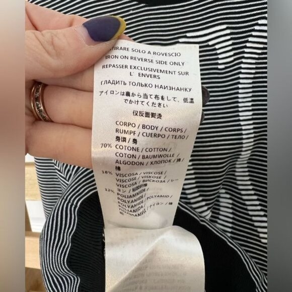 MCQ by Alexander McQueen Striped Sweater oversized XS - Picture 8 of 15